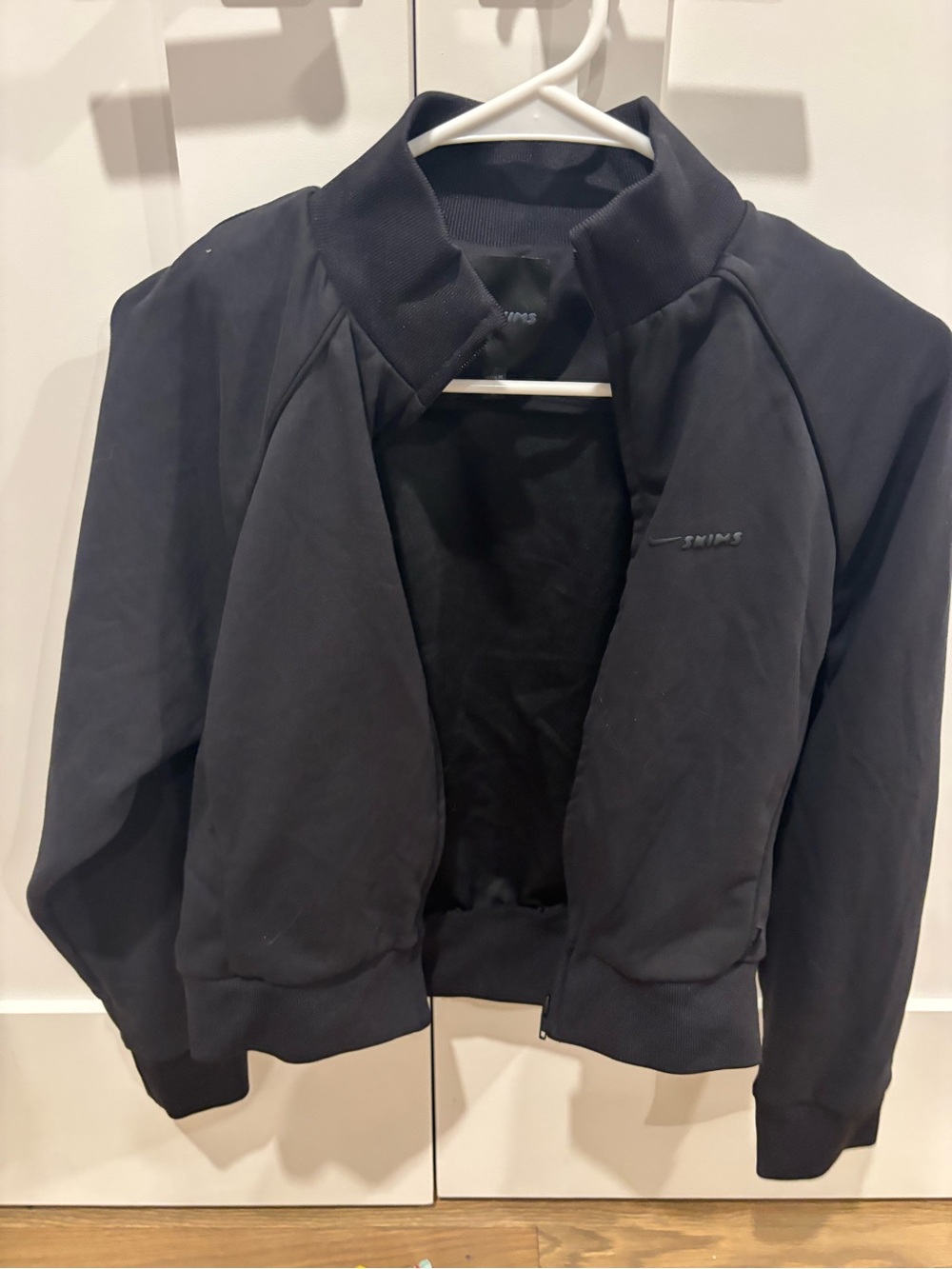 Skims x Nike collab Black zip up Jacket - woman’s Casual Zip Jacket